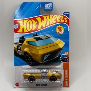 HOT WHEELS 2025 TWIN DORADO GOLDENROD 228/250 HYW49 NEW